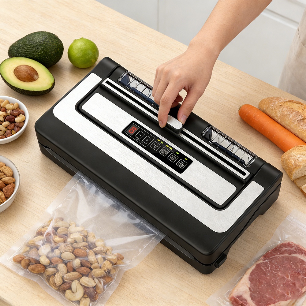 Embossed Pouch Sealing Machine